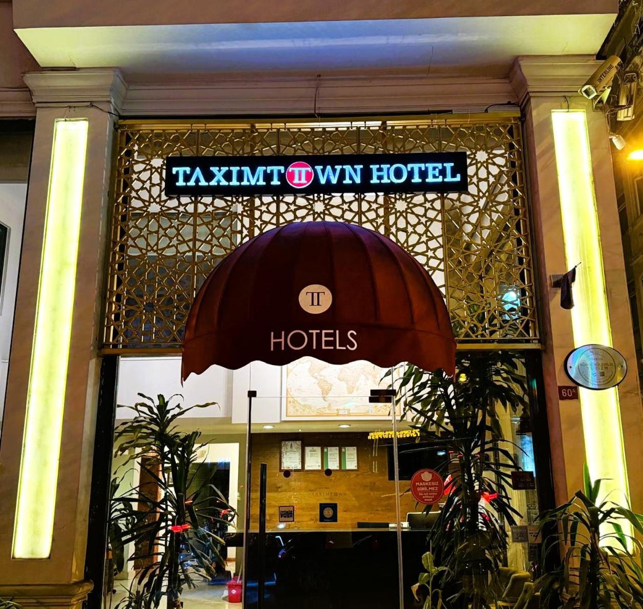 Taximtown Hotel Istanbul Exterior foto